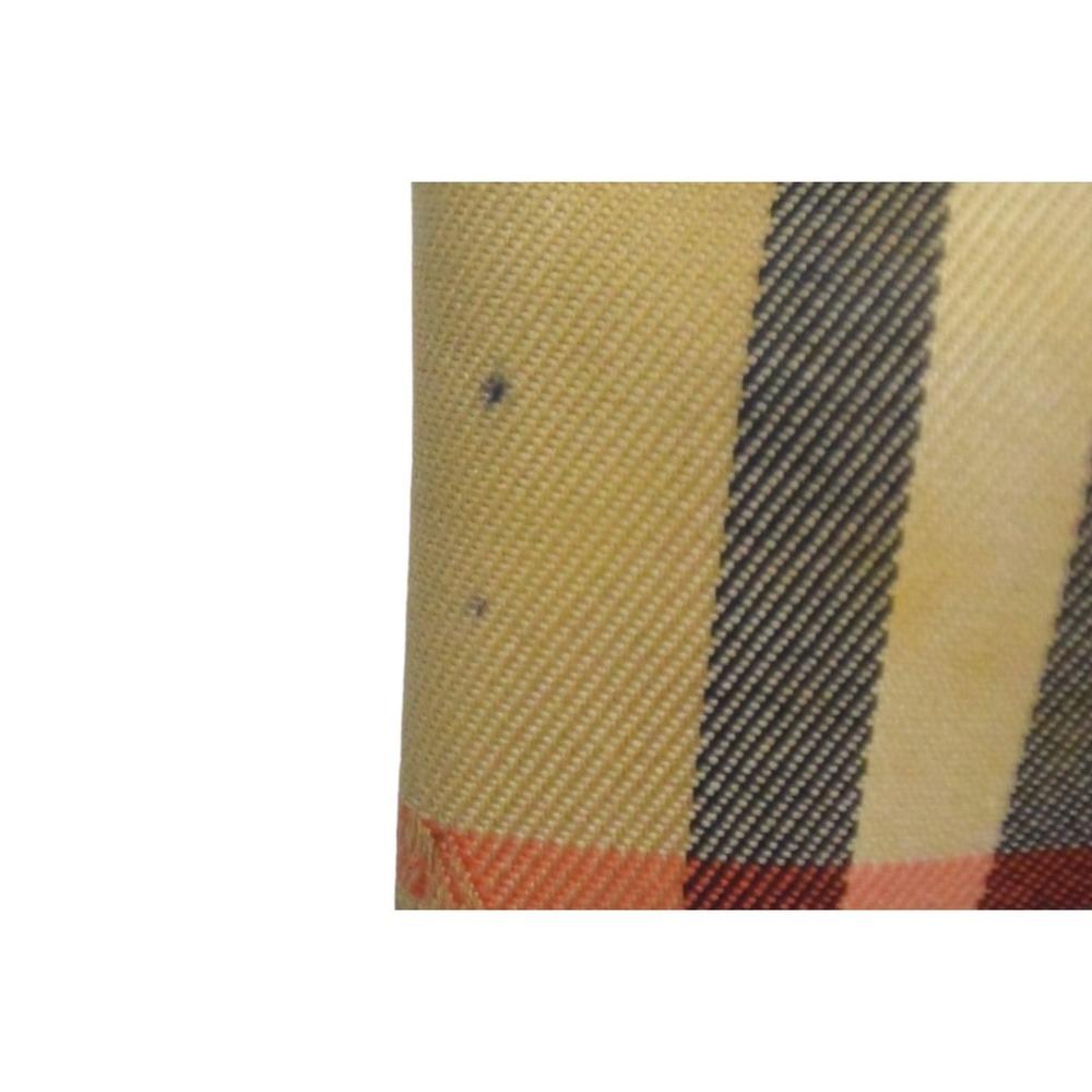 BURBERRY Backpack Daypack Nova Check Brown Beige Tan Canvas Leather - Picture 8 of 10